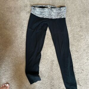 Vs pink rhinestone leggings